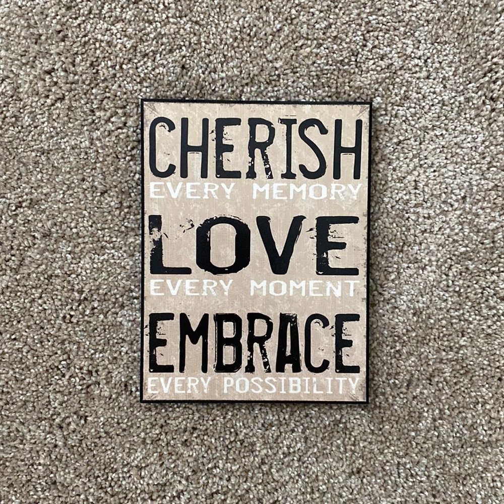 Family Rules Art Plaque